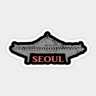 Seoul south korea Sticker